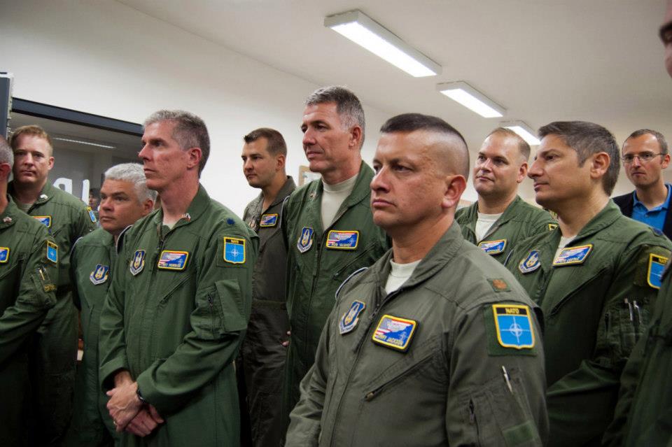 Setkání s piloty NATO